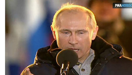 Ông Putin cảm động trước sự ủng hộ của đa số cử tri Nga